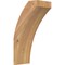 Ekena Millwork 5 1/2"W x 8"D x 16"H Thorton Smooth Knee Brace, Western Red Cedar BRC06X08X16THR00SWR - alternate 1